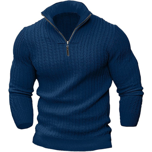 Sanji - Schicker Herren-Reißverschluss-Pullover