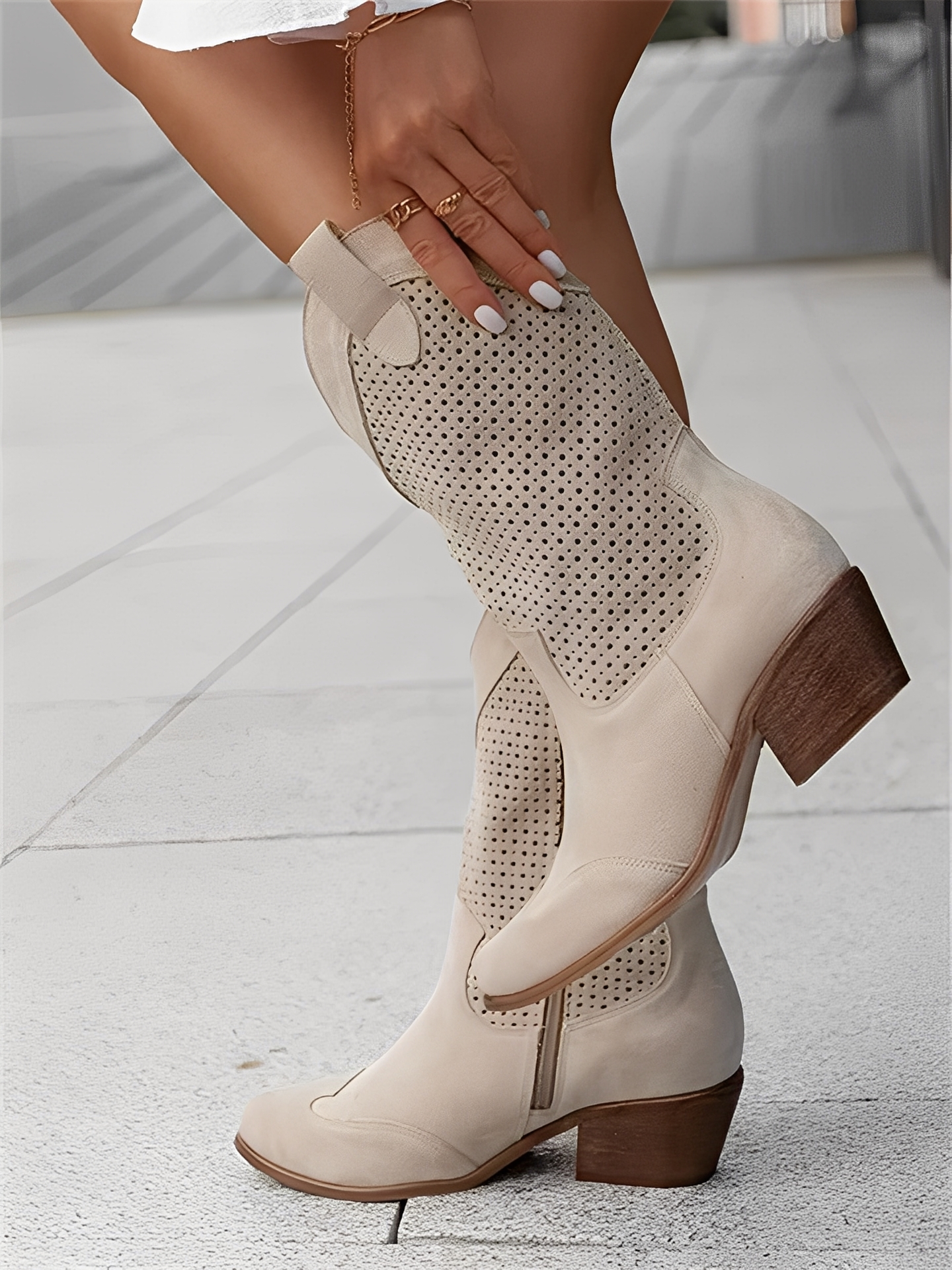 Jessica – Lederstiefel