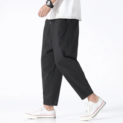 Daveric - Atmungsaktive Leinen-Shorts für Herren