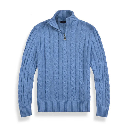Adrien - Pullover mit halbseitigem Reißverschluss