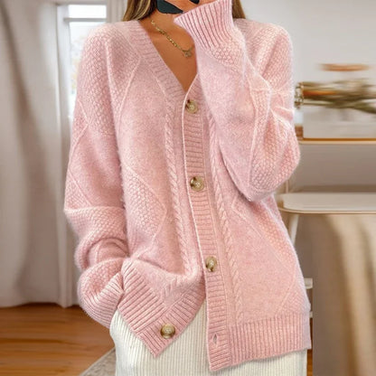 Eloise - Stilvoller Cardigan mit Knopfleiste
