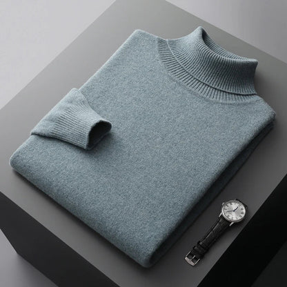 Louis - Pullover mit gerolltem Kragen