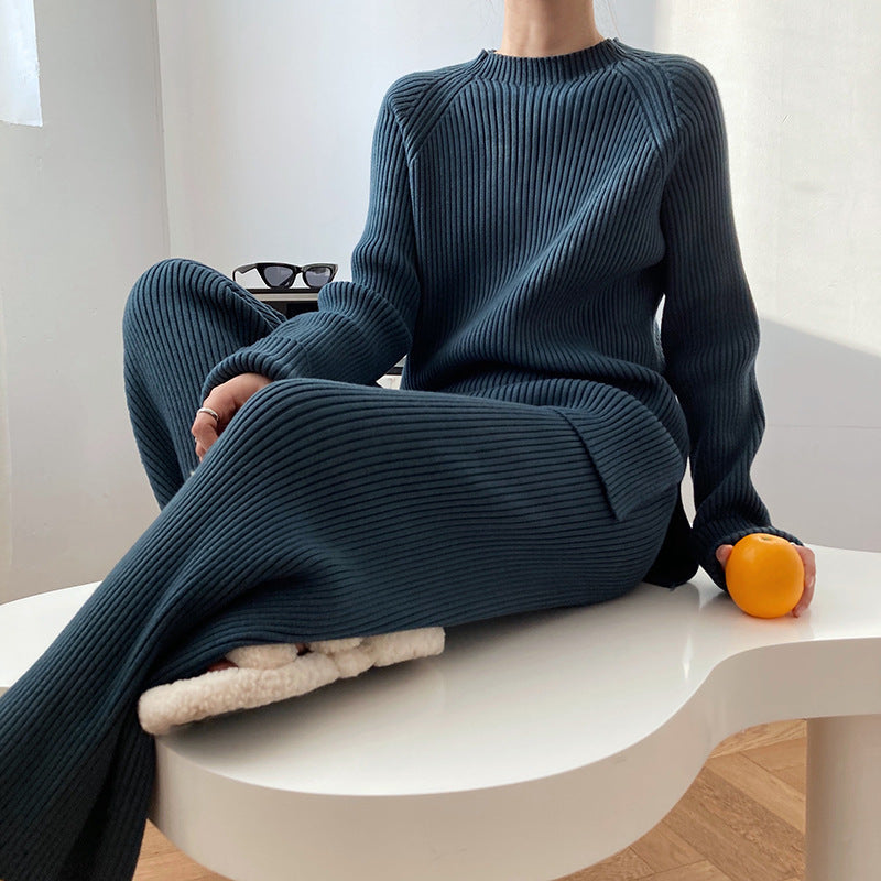 Winona - Lässiges, locker gestricktes Outfit-Set für Damen