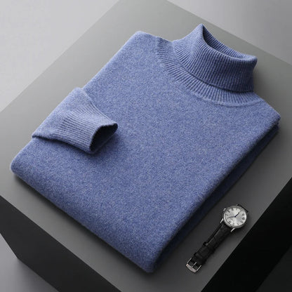 Louis - Pullover mit gerolltem Kragen