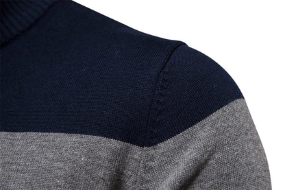 Rook - Männer-Pullover mit Viertel-Zipper