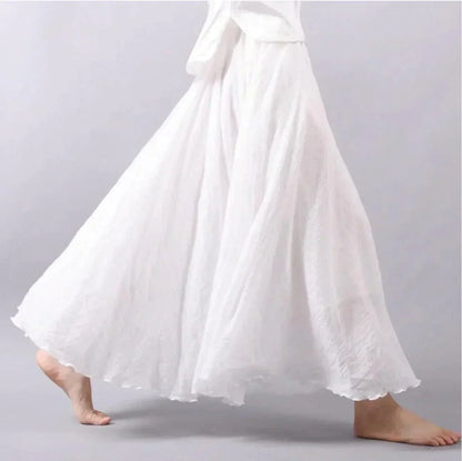 Isla – Fließender Boho Maxirock