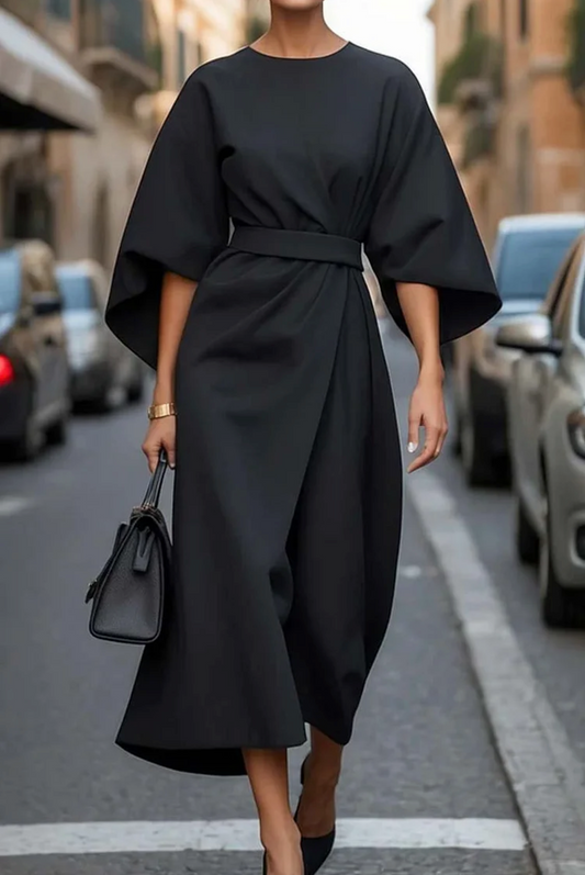 Clare - Stilvolles Maxikleid mit Gürtel