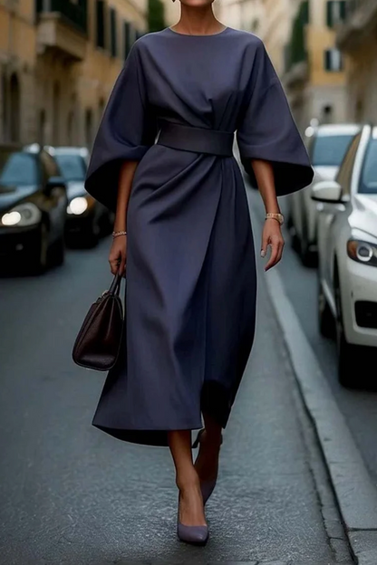 Clare - Stilvolles Maxikleid mit Gürtel