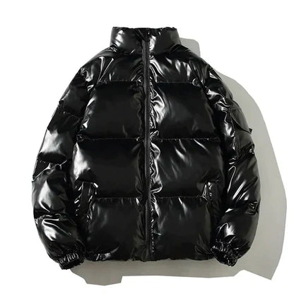 Caspia - Winddichte Metallic-Winterjacke