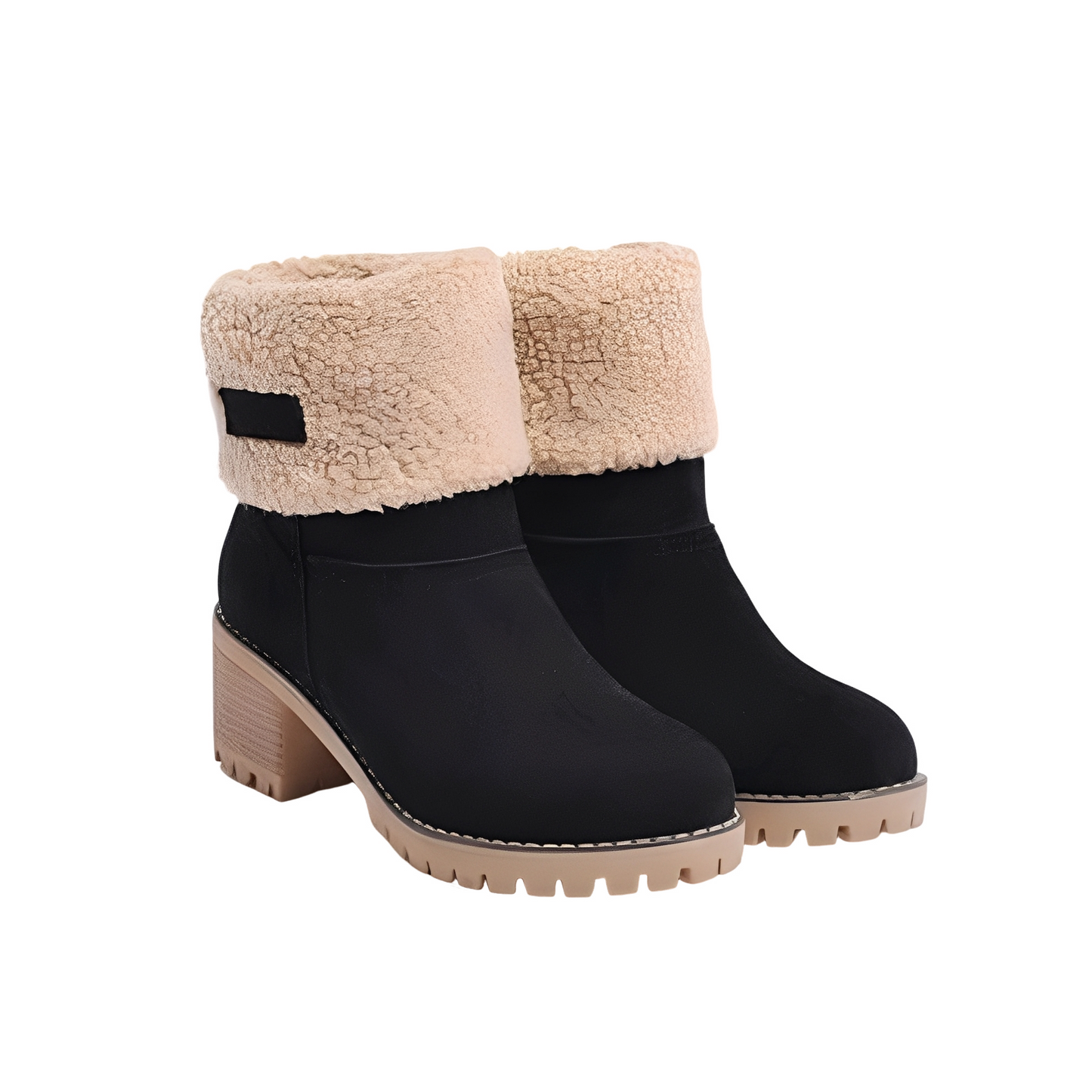 Joella - Warme Wildlederstiefel für Damen