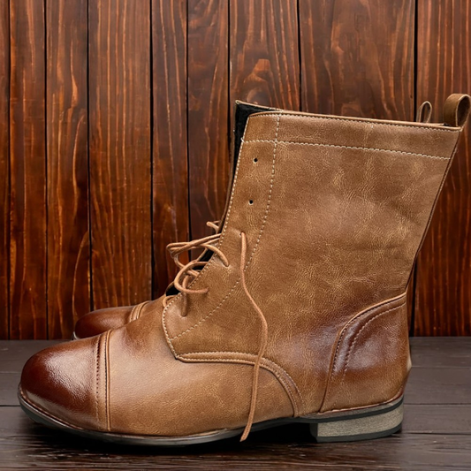 Milford - Halbhohe Stiefel mit runder Zehenkappe für Herren