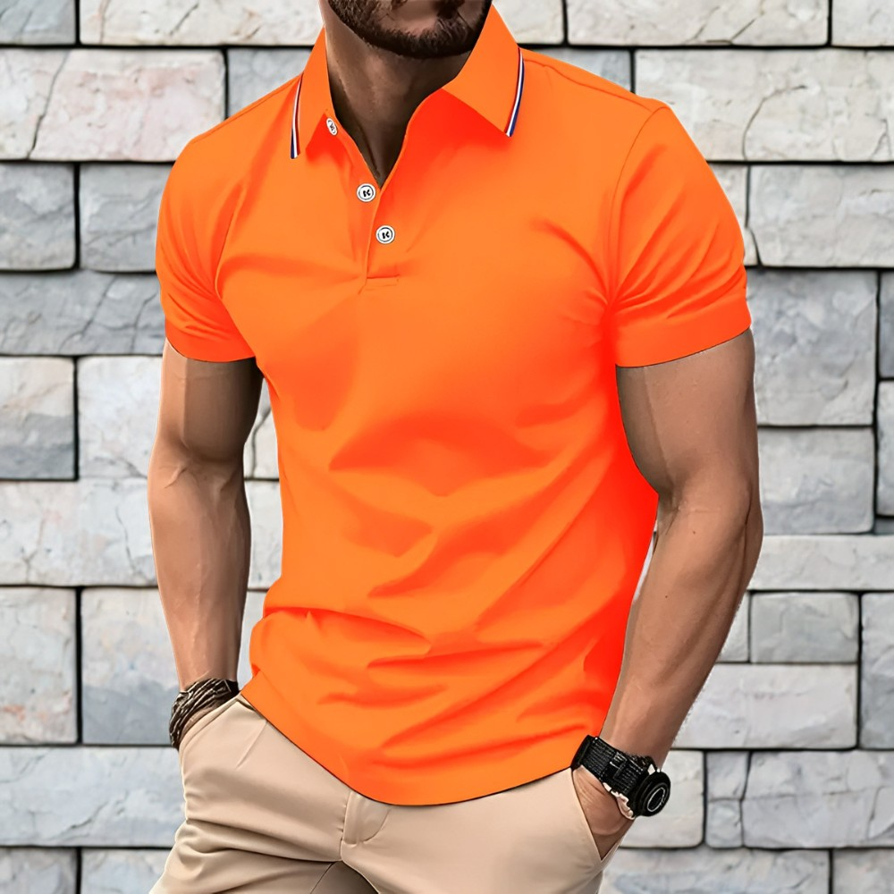 Crosby - Lässiges Kurzarm-Poloshirt für Herren