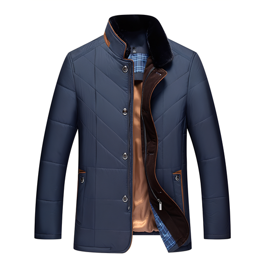 Rodney – Elegante, wattierte Jacke mit Knöpfen für Herren