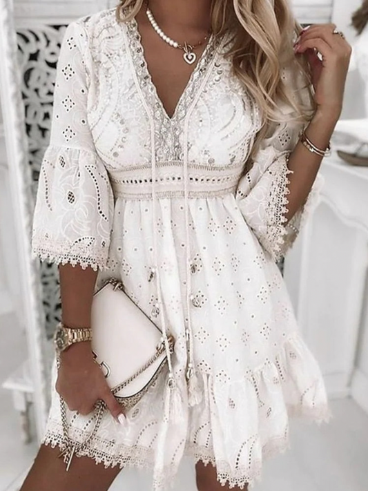 Océane – Ibiza-Kleid im Boho-Stil