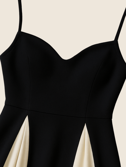 Hadas - Portofino Kleid mit Kontrast-Panels Elegant