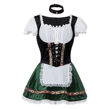 Delphia - Modernes Oktoberfest-Dirndl-Kurzkleid für Damen