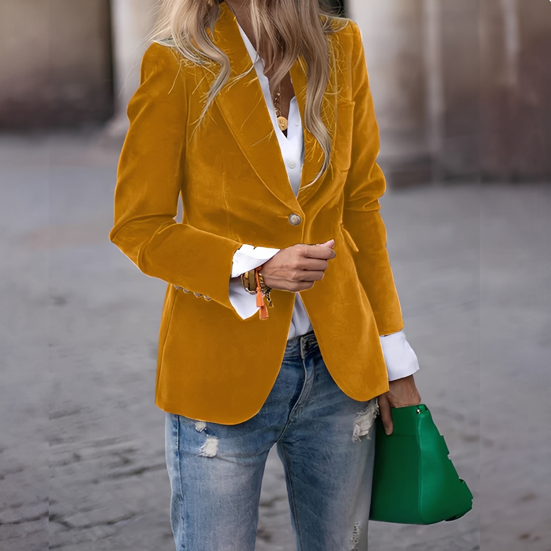 Lyliane - Zeitlose, legere Damenjacke mit Knöpfen