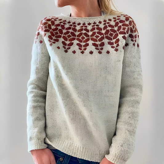 Maryann - Stilvoller Retro-Pullover für Damen