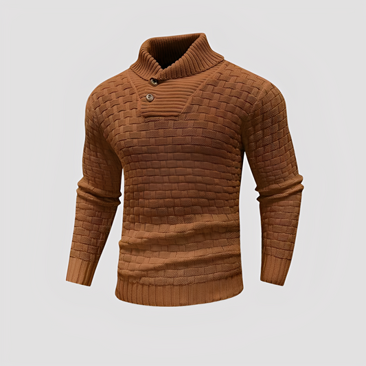 Isidore - Stilvoller Thermoplaid-Pullover für Herren