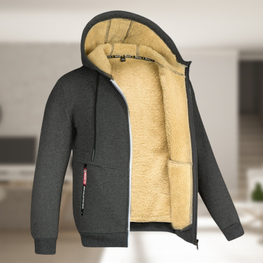 Andrew – Winterjacke mit Kapuze aus Fleece