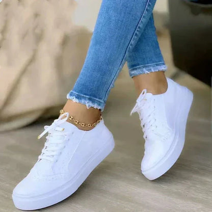 Alda - Bequeme Damen-Schnürschuhe