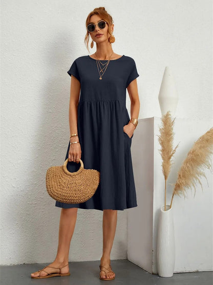 Sol - Damen elegantes Kleid