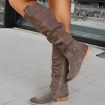 Sofia – Kniehohe Lederstiefel