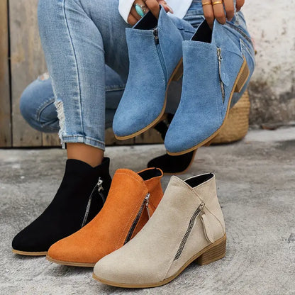 Klara – Stiefel mit Reißverschluss