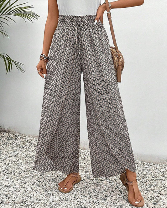 Sapphira - Damenhose mit grafischem Muster