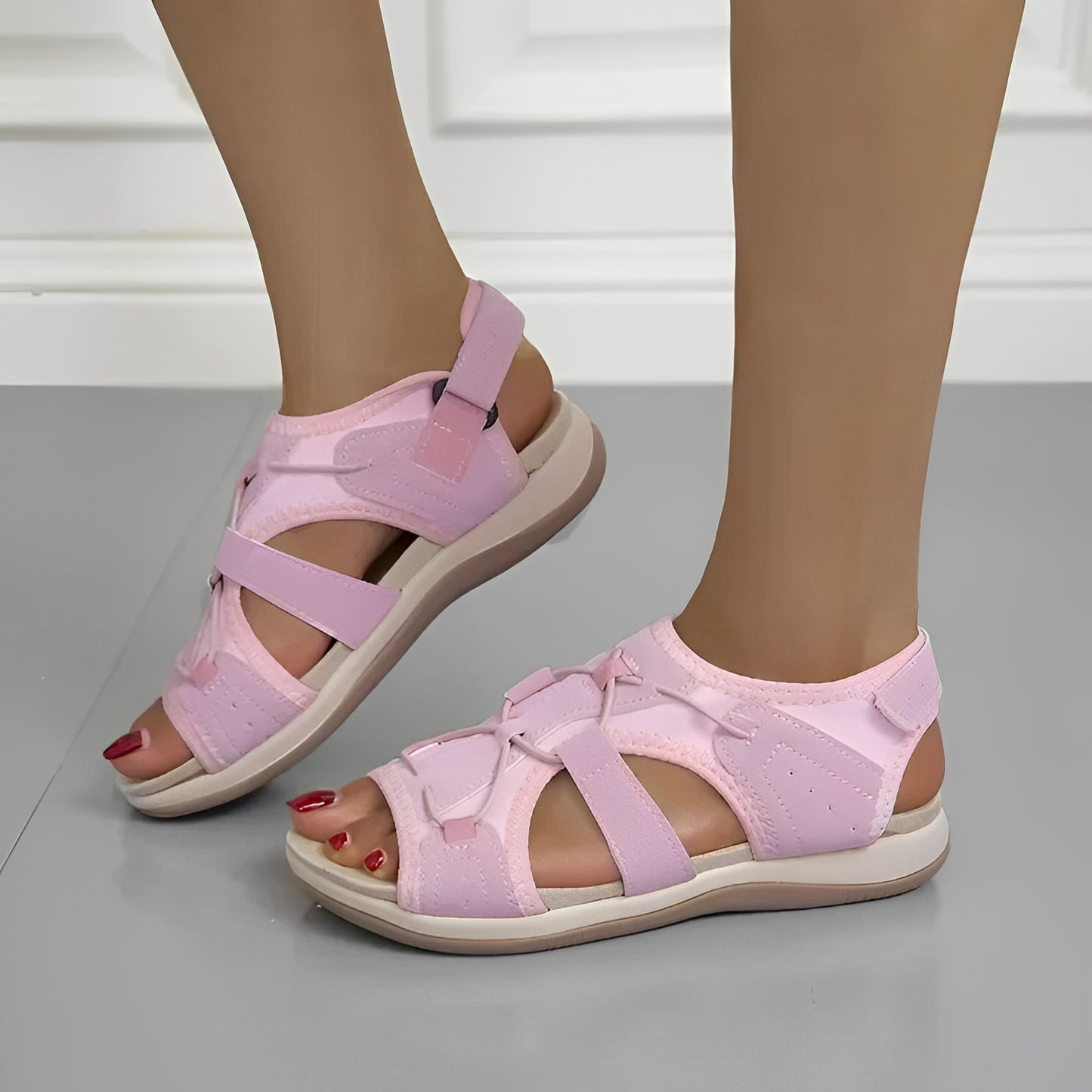 Margery - Orthopädische Keilsandalen für Damen