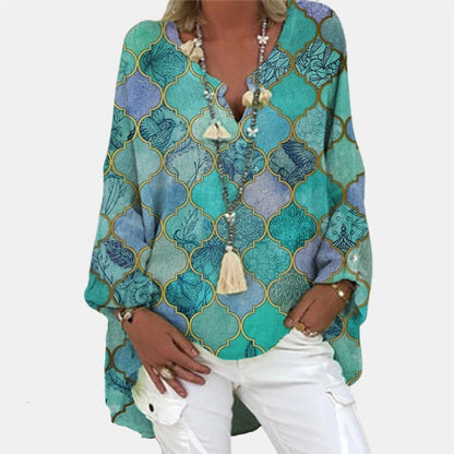 Mia – Stylische Leinenbluse