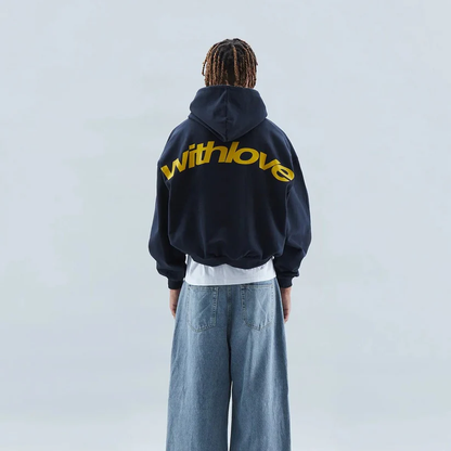 Mit Liebe – Unisex-Sweatshirt