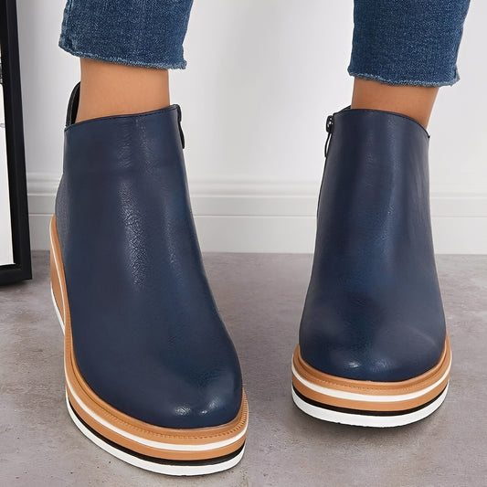Sorrel - Lässige Lederstiefel mit Reißverschluss für Damen