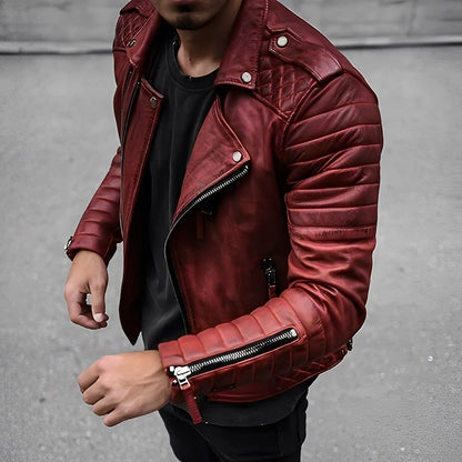 Easton - Retro-Lederjacke für Herren im stilvollen Design