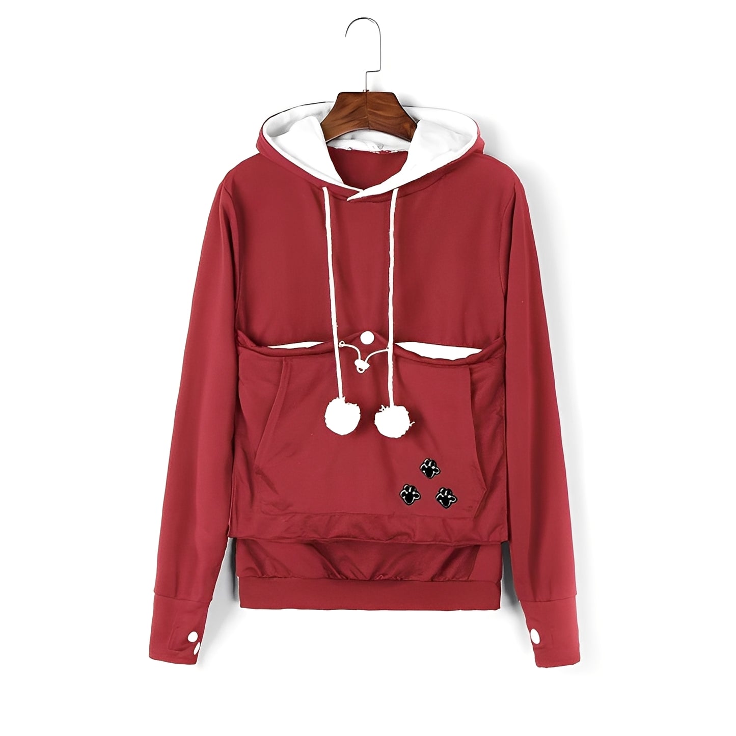 Samantha - Stilvoller Hoodie mit Tasche für Damen