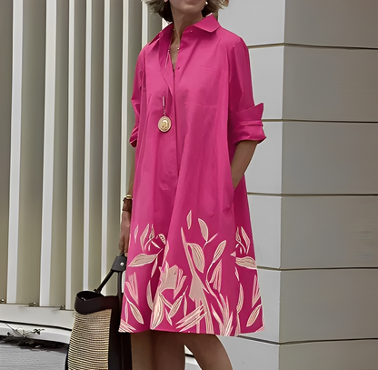 Maeva – Modernes Damen-Hemdkleid