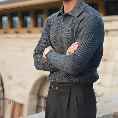 Darius – Strickpullover mit langen Ärmeln