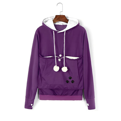 Samantha - Stilvoller Hoodie mit Tasche für Damen
