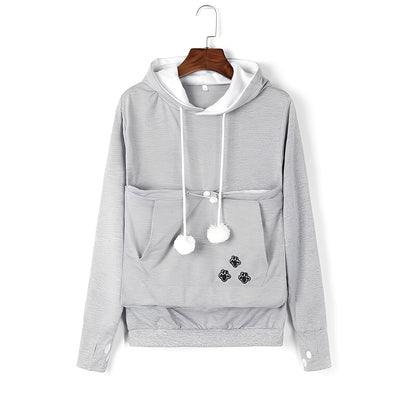Samantha - Stilvoller Hoodie mit Tasche für Damen