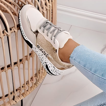 Penelope - Bequeme Sneaker mit Keilabsatz für Damen