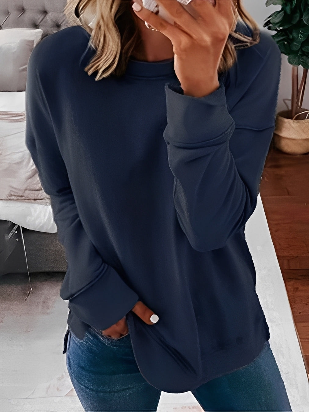 Charnette - Lockerer Retro-Pullover für Damen