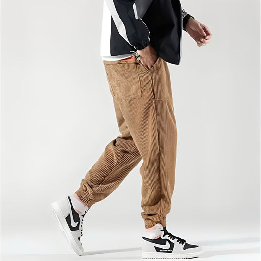 Kodey - Lässige, weite Cordhose für Herren