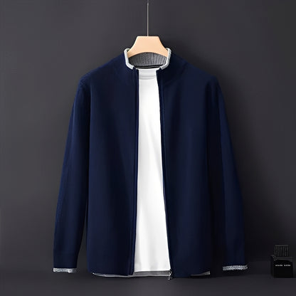 Brendon - Lässiger Cardigan mit Reißverschluss für Herren