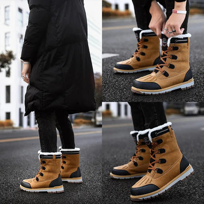 Graysen - Wetterfeste, isolierte Schneestiefel für Herren