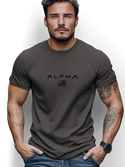 Neal - Schlichtes T-Shirt mit Rundhalsausschnitt für Herren