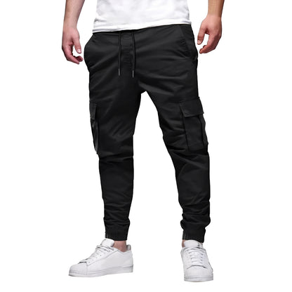 Tevin - Lässige, schmal geschnittene Stretch-Cargohose für Herren
