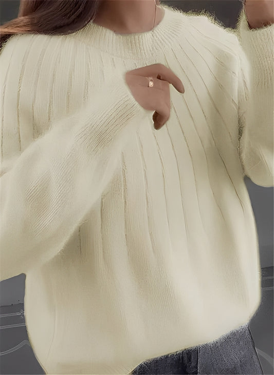 Cornelia - Lässiger, locker sitzender Kaschmirpullover für Damen