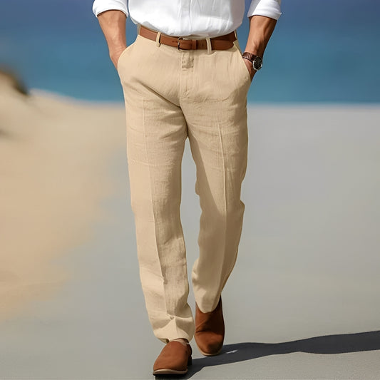 Trent - Lässige, elegante Leinenhose für Herren