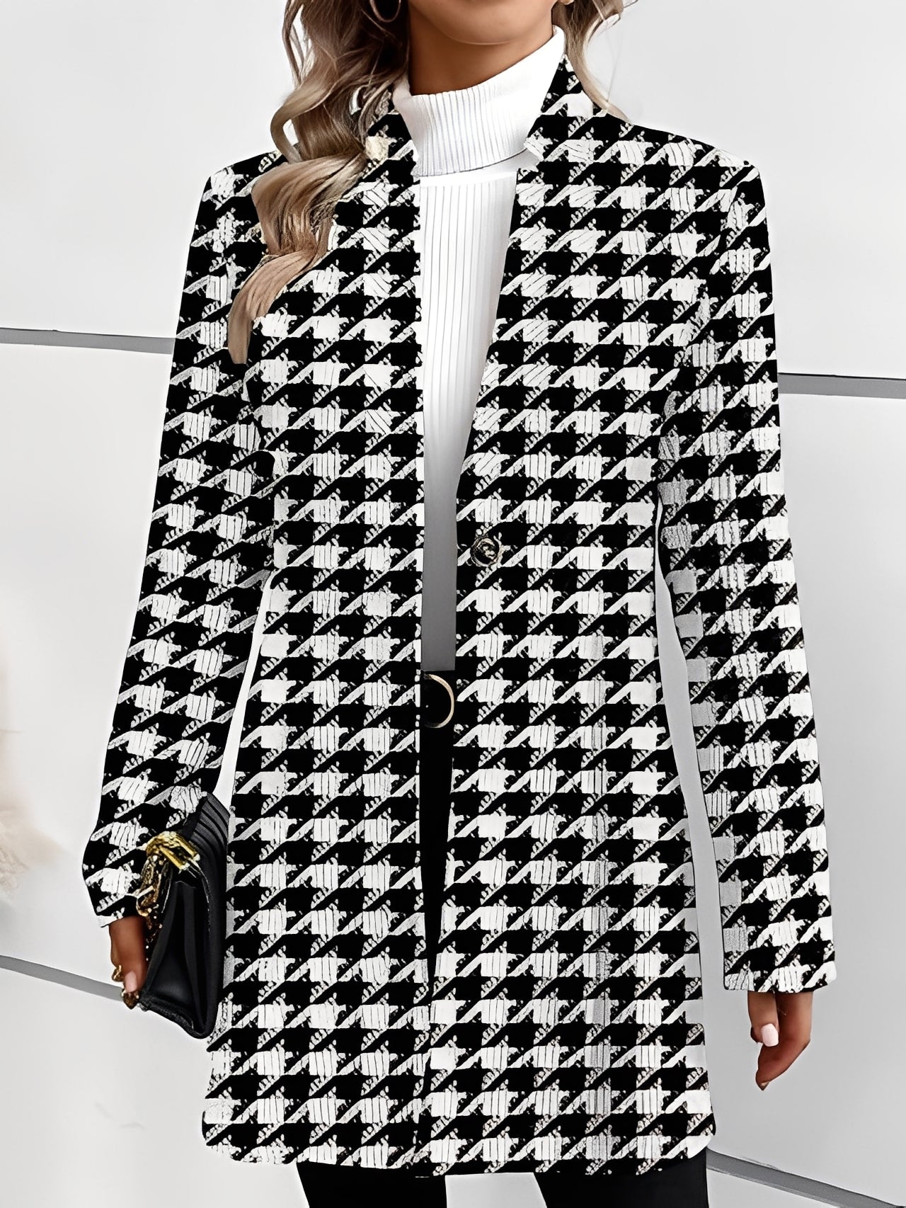Tiffany - Stilvoller, formeller langer Blazer für Damen