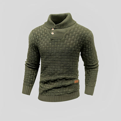 Isidore - Stilvoller Thermoplaid-Pullover für Herren